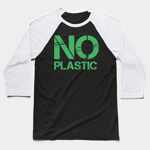 No plastic Classic Baseball T-Shirt by ysmnlettering